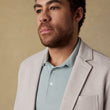 Load image into Gallery viewer, Inlet Knit Tweed Blazer - Khaki Herringbone
