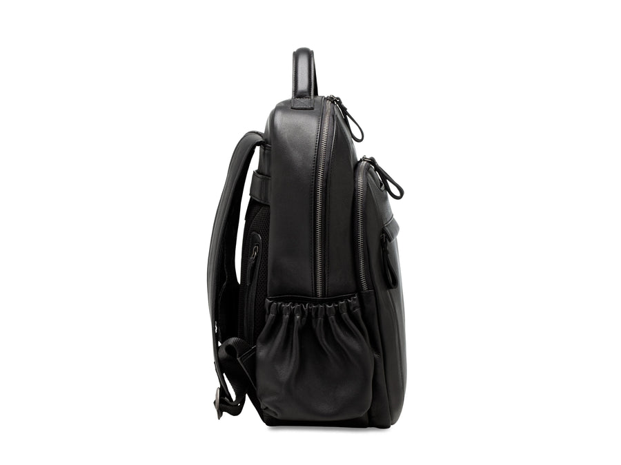 Nappa Backpack - Black