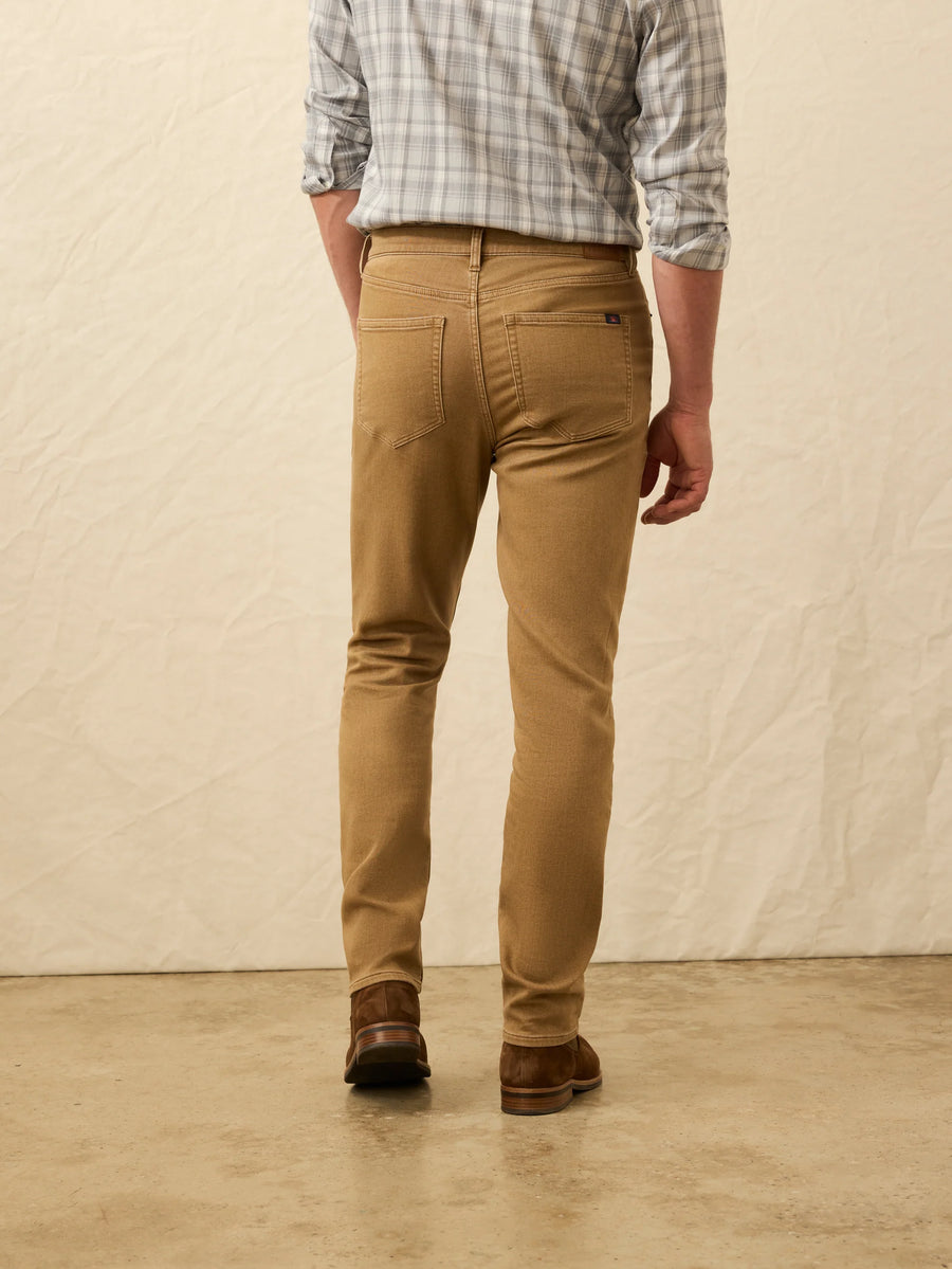 Stretch Terry 5-Pocket - Elk Brown