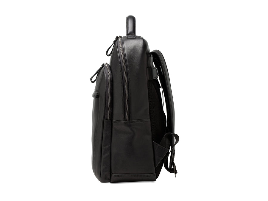 Nappa Backpack - Black