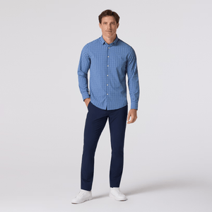 Leeward No-Tuck - Cobalt Ben Plaid