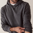 Load image into Gallery viewer, Luxe Slub Hoodie - Asphalt
