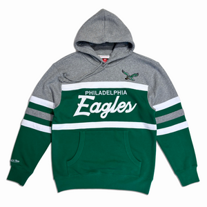 Eagles Head Coach Hoodie - Green/Grey