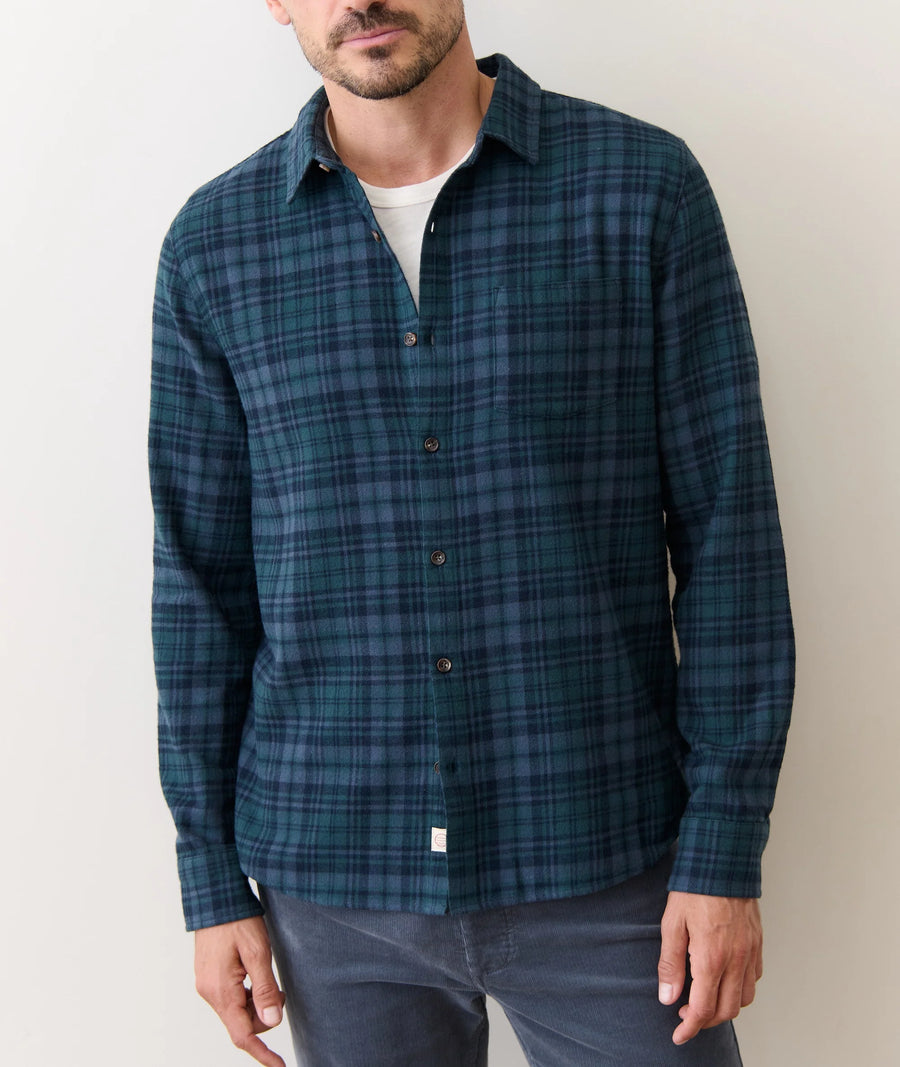 Tahoe Flannel - Green Plaid