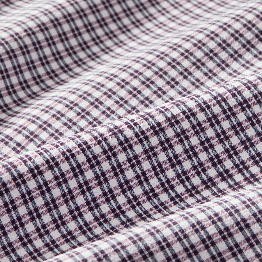Leeward - Eggplant Winston Check
