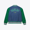 Eagles Denim Varsity Jacket