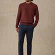Load image into Gallery viewer, Jackson Crew Sweater - Sunset Red Heather

