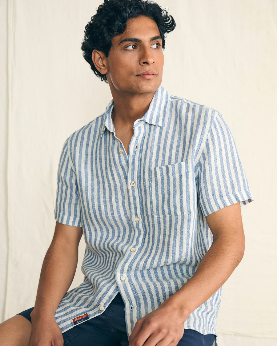 Palma Linen Short-sleeve