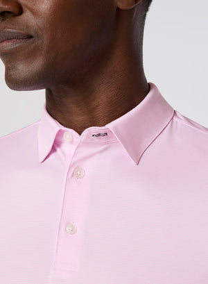 Versa Polo - Rose Feeder Stripe