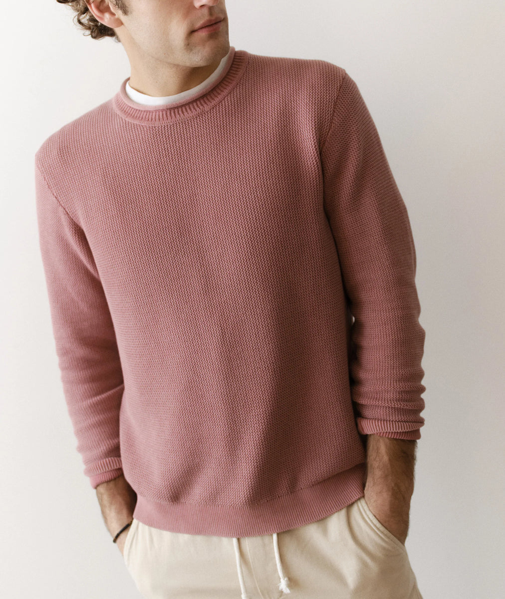 Ritch Roll Neck Sweater - Withered Rose – Phineas Gage, West Chester