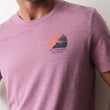 Load image into Gallery viewer, Hemp Graphic Tee - Red Violet
