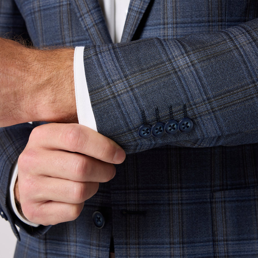 Lavelle Blazer - Navy Windowpane