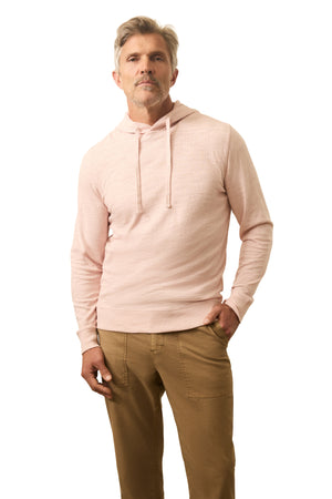 Sunwashed Slub Hoodie - Cloud Pink