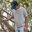 Load image into Gallery viewer, Seawell Beach Stripe Tee - Cream
