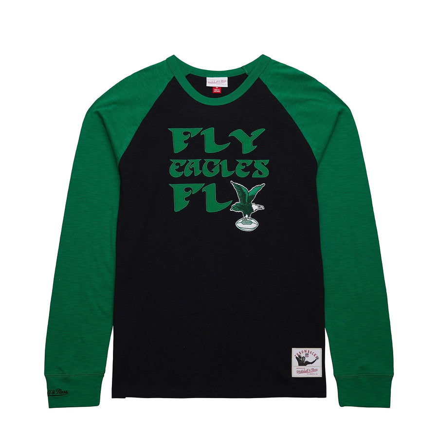 NFL Eagles Vintage Logo LS Tee