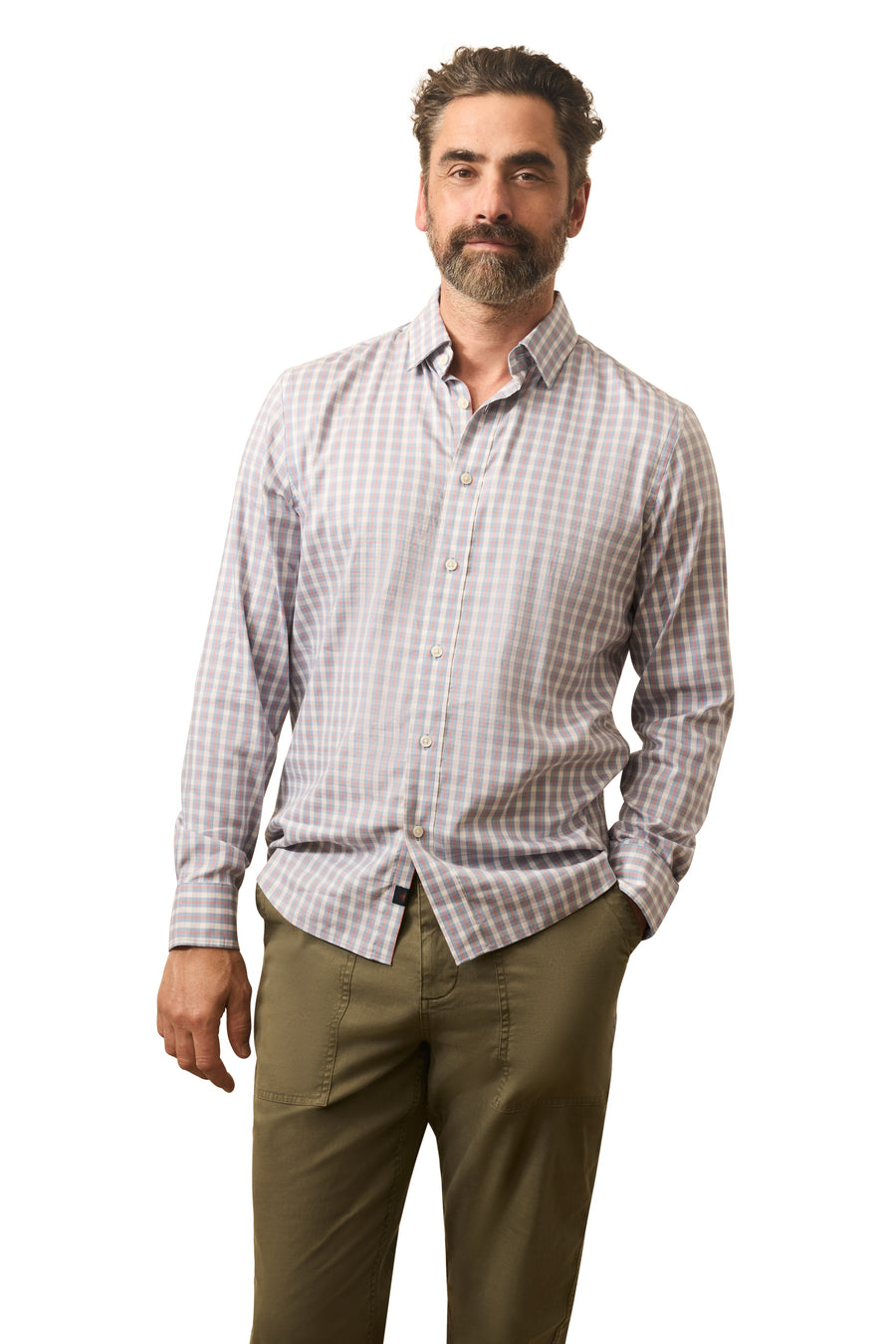The Movement Shirt - Atoll Red Plaid