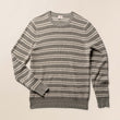 Load image into Gallery viewer, Sunwashed Crewneck Sweater - Sage Stripe
