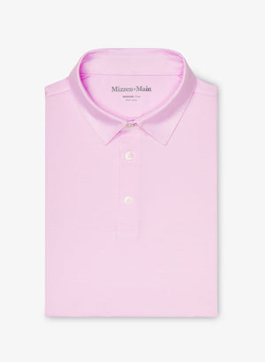 Versa Polo - Rose Feeder Stripe