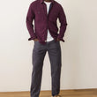Load image into Gallery viewer, Pacifica Stretch Twill Overshirt - Burgundy Neps
