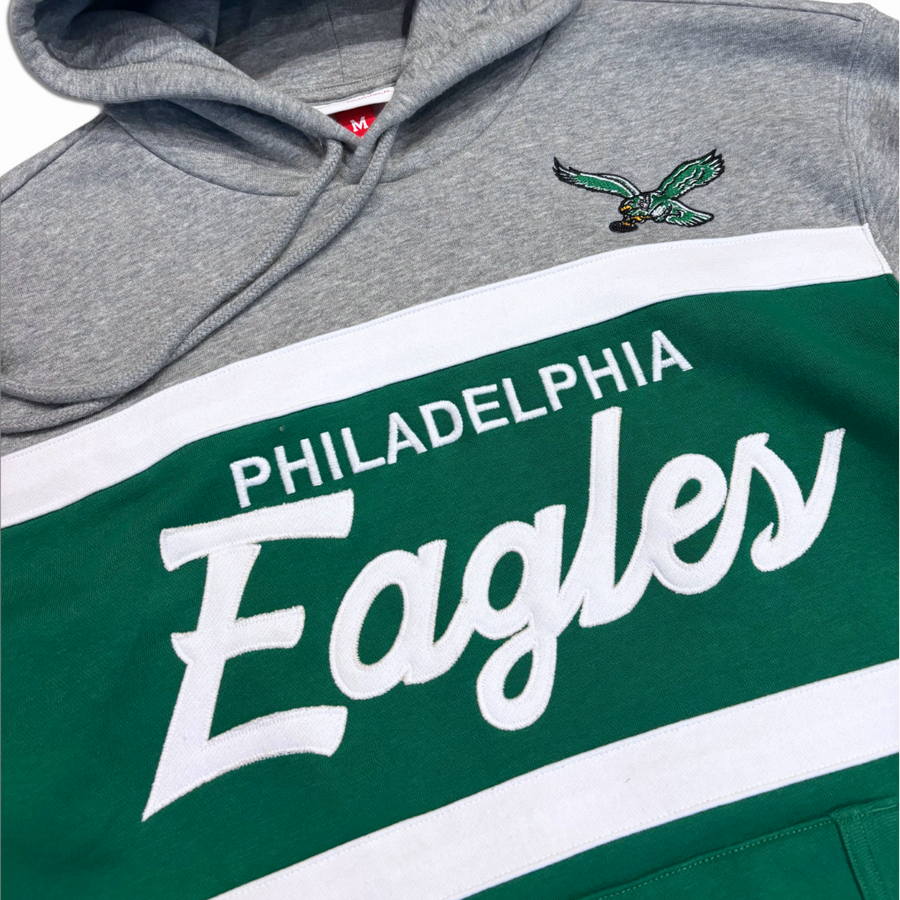 Eagles Head Coach Hoodie - Green/Grey