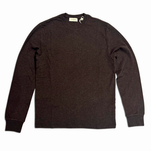 Duo Fold Crew - Heather Espresso