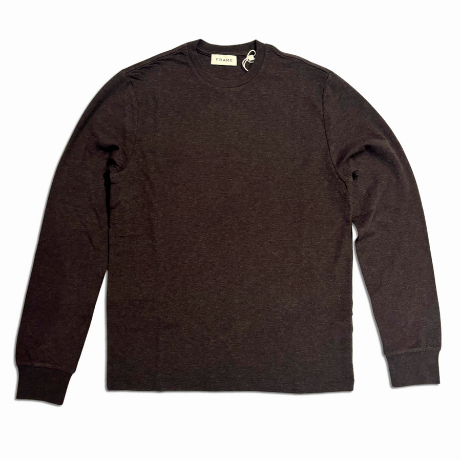 Duo Fold Crew - Heather Espresso
