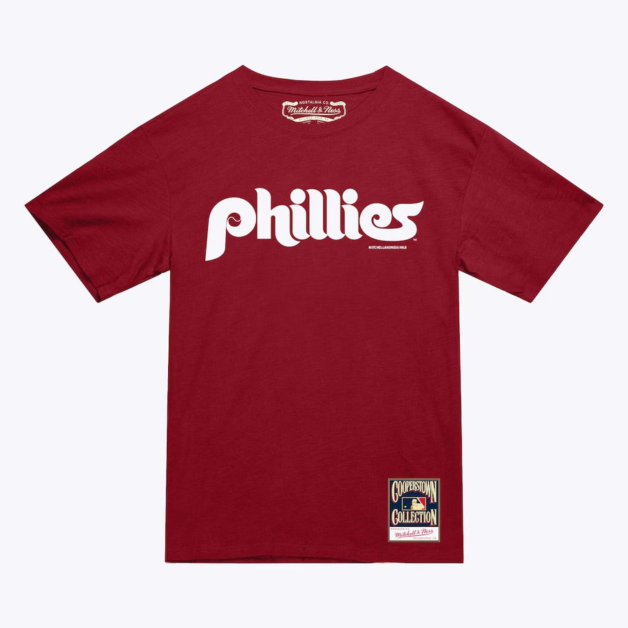 Phillies Throwback Tee - Maroon