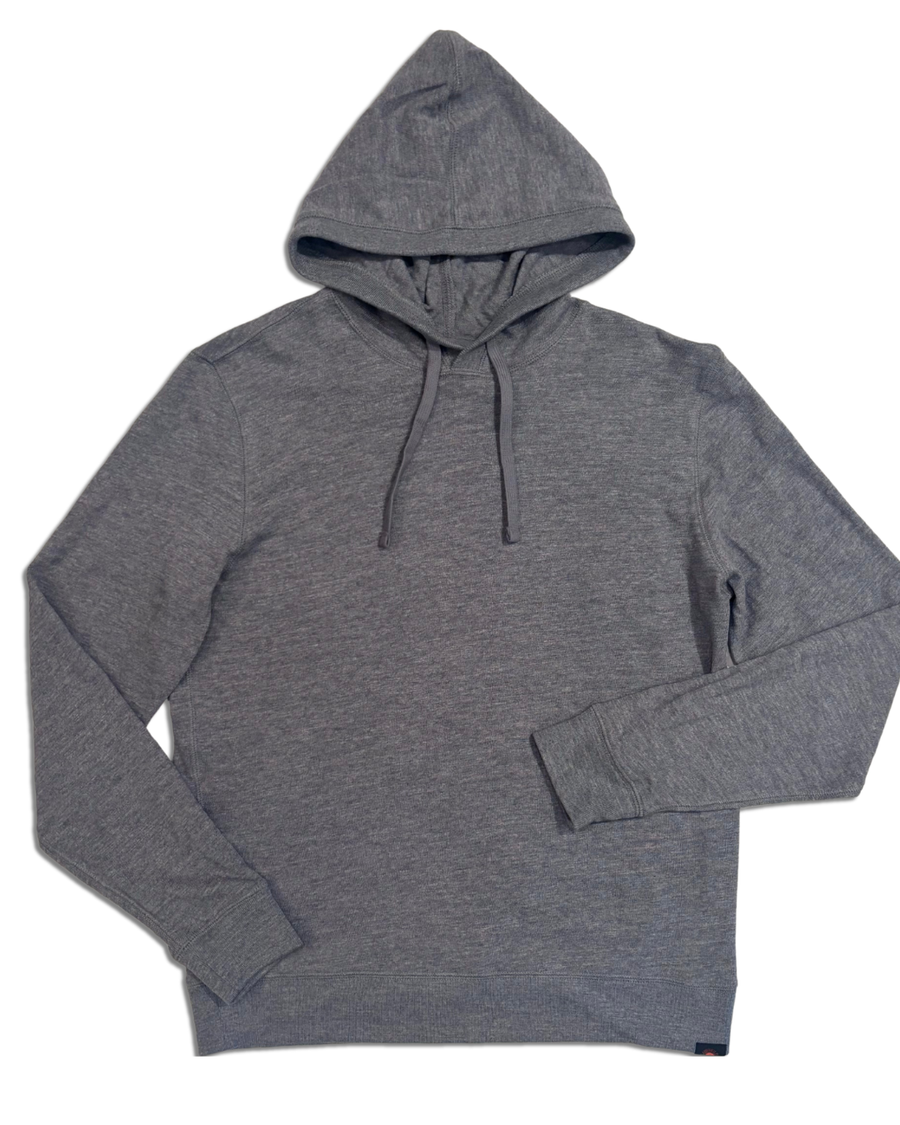 Sunwashed Slub Hoodie - Iron Blue Heather