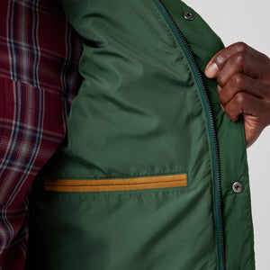 Belmont Quilted Vest - Spruce Solid