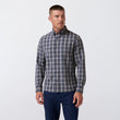 Load image into Gallery viewer, City Flannel - Dark Slate Oliver Plaid
