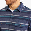Load image into Gallery viewer, Dunewood Flannel Shirt - Ocean Blanket Stripe
