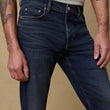 Load image into Gallery viewer, Stretch Terry Indigo 5-Pocket - Belmar Coast
