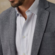 Load image into Gallery viewer, Inlet Tweed Knit Blazer - Gray Herringbone
