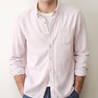 Load image into Gallery viewer, Better-Than-Linen Shirt - Lavender Stripe
