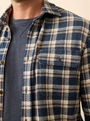 Legend Sweater Shirt - Golden Lake Plaid
