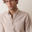 Load image into Gallery viewer, California Oxford - Taupe Houndstooth
