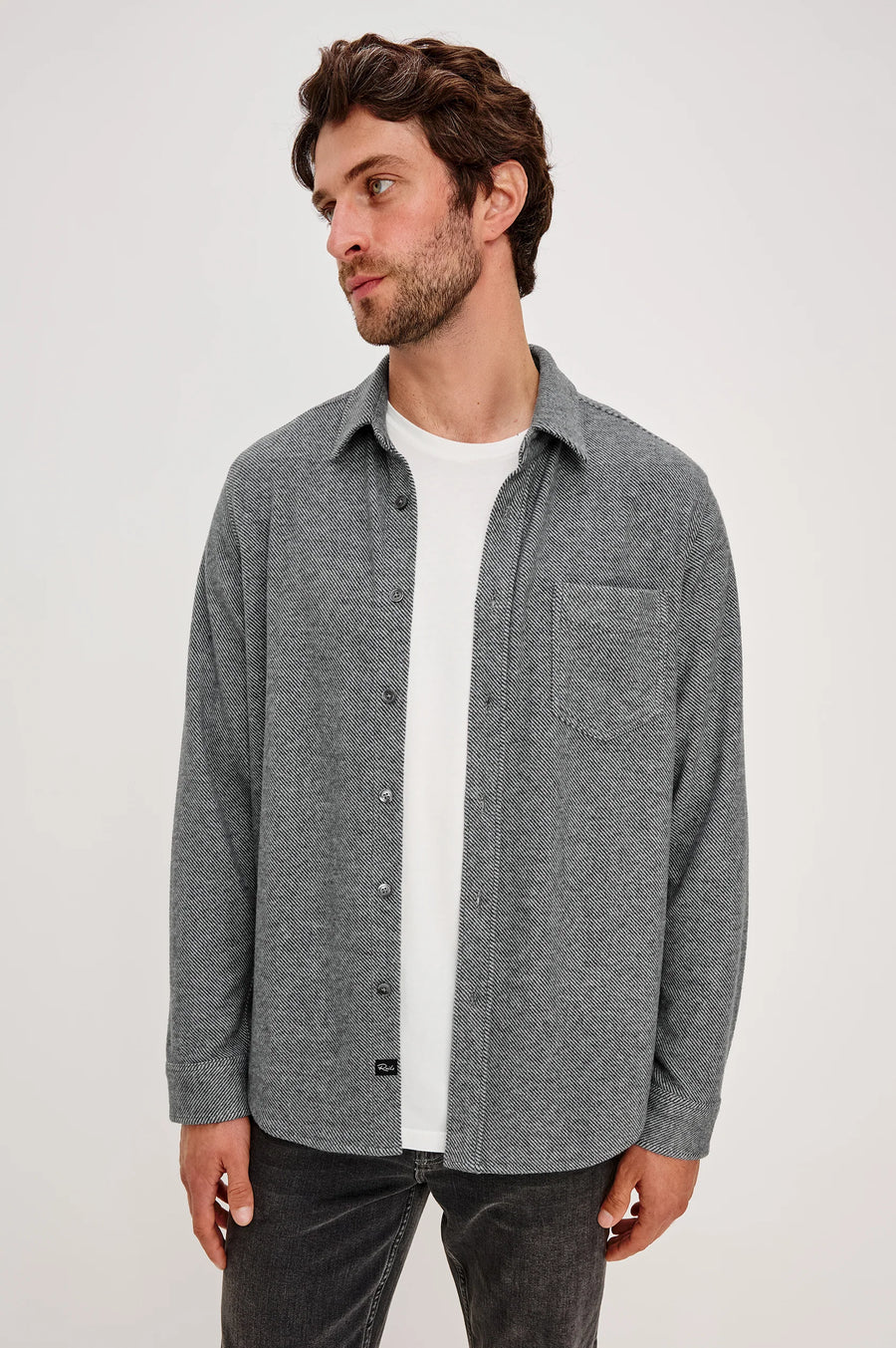 Hawke - Charcoal Twill