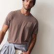 Load image into Gallery viewer, Hemp Graphic Tee - Coffee Quartz
