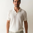 Load image into Gallery viewer, Greyson Sweater Polo - White
