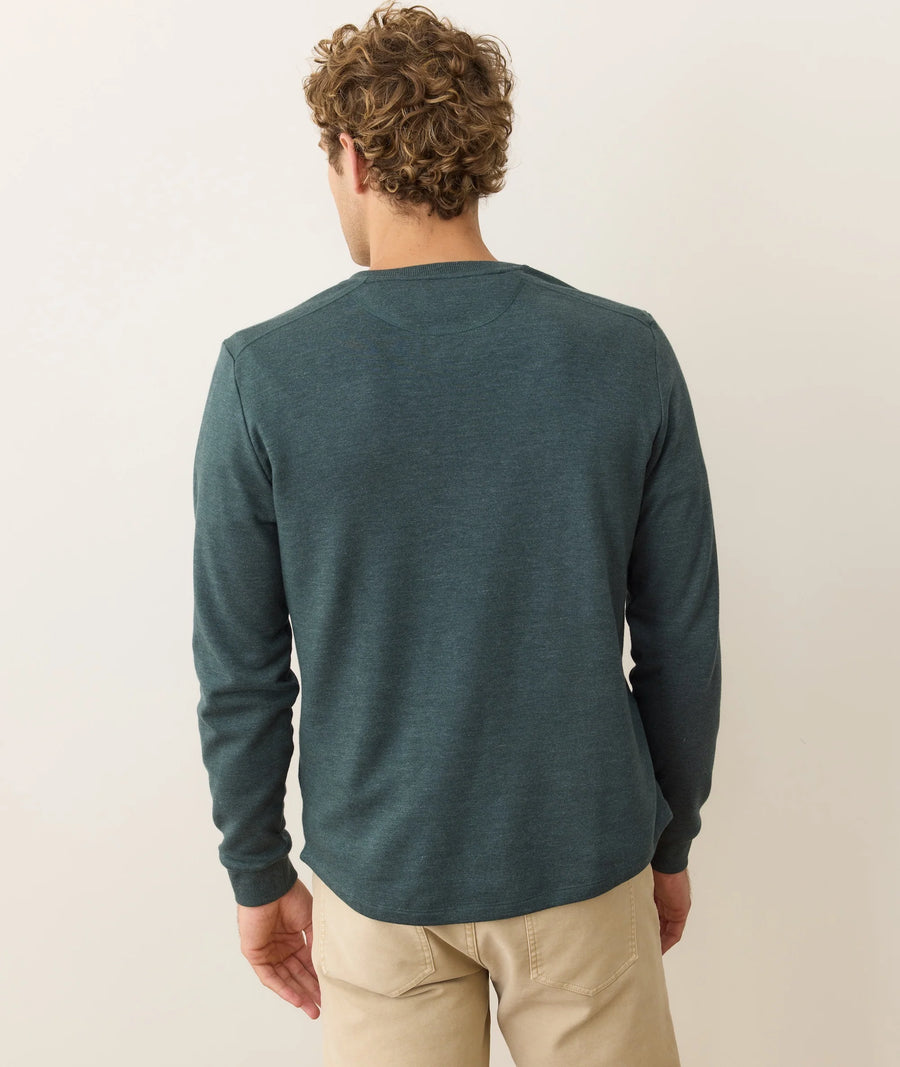 Pacifica Stretch Henley - Green Gables