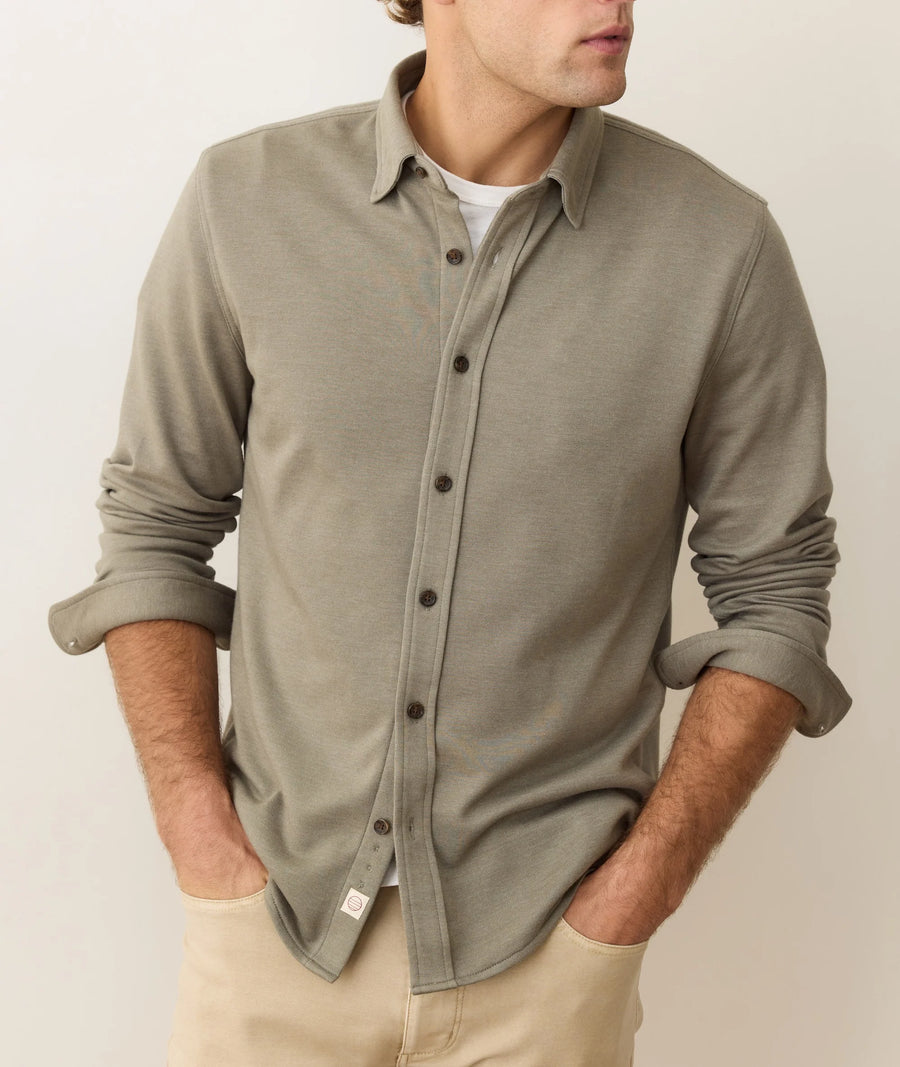 Pacifica Stretch Shirt - Vetiver