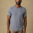 Load image into Gallery viewer, Sunwashed Tee - Whitecap Navy Stripe
