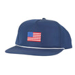 Load image into Gallery viewer, American Flag Rope Hat
