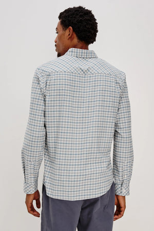 Vance - Charcoal Blue Check