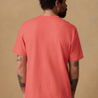 Load image into Gallery viewer, Sunwashed Pocket Tee - Coral Red
