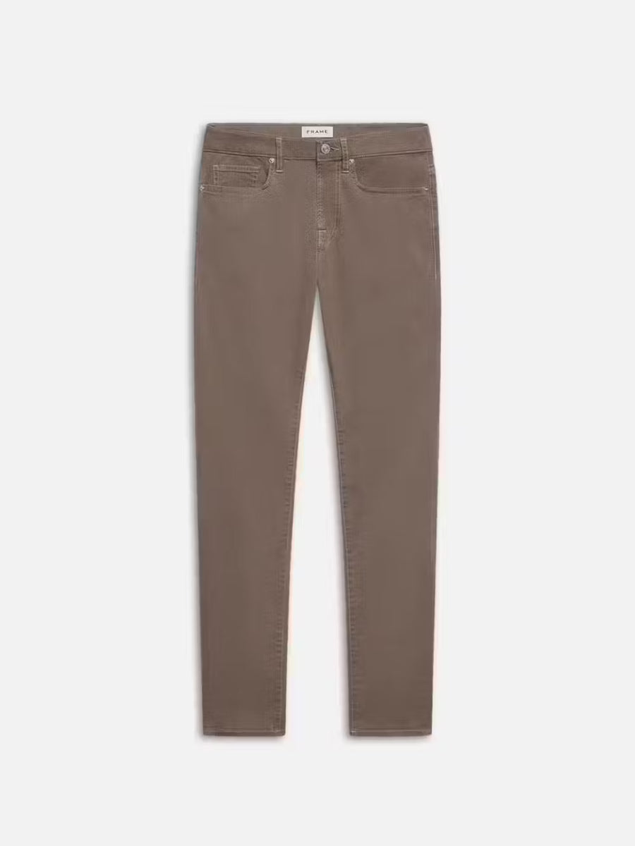 L'Homme Slim Brushed Twill