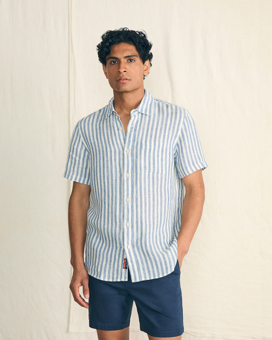 Palma Linen Short-sleeve