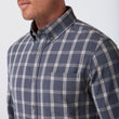 Load image into Gallery viewer, City Flannel - Dark Slate Oliver Plaid
