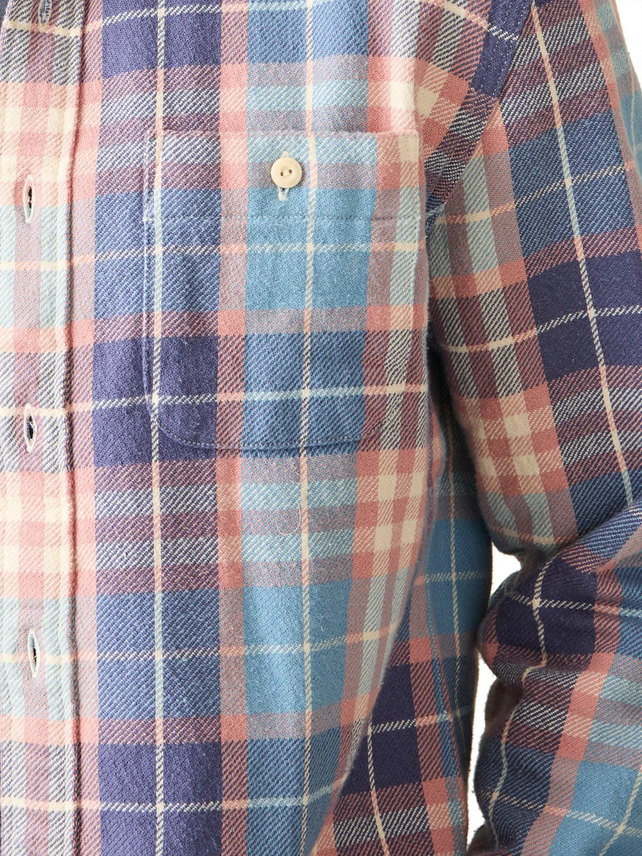 The Surf Flannel - Bristol Blue Plaid