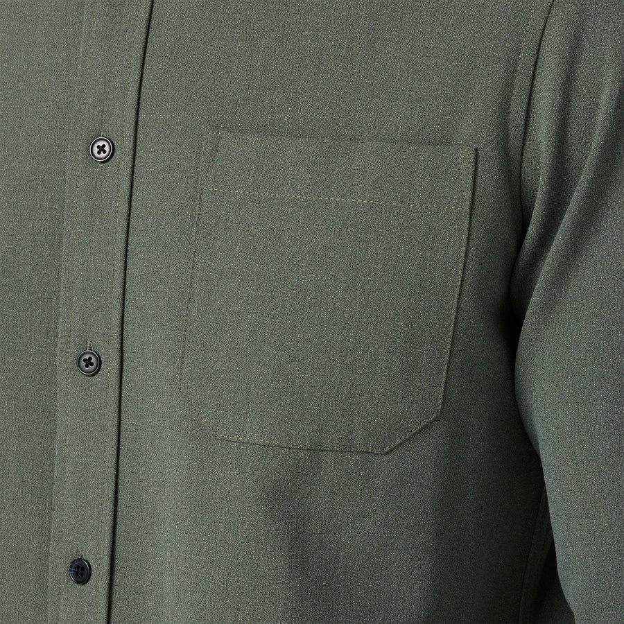 City Flannel - Olive Heather